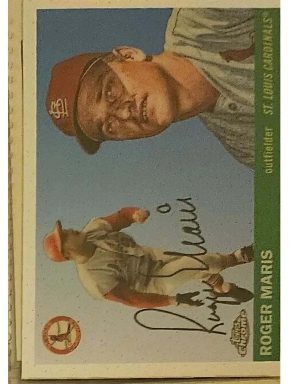 Roger Maris - 2025 Topps Chrome Platinum - #427 - St. Louis Cardinals